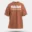 Naan Limited Edition Men/Unisex Oversized T-Shirt in Coral Color